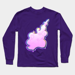 Rocket Rainbows (Princess Pink) Long Sleeve T-Shirt